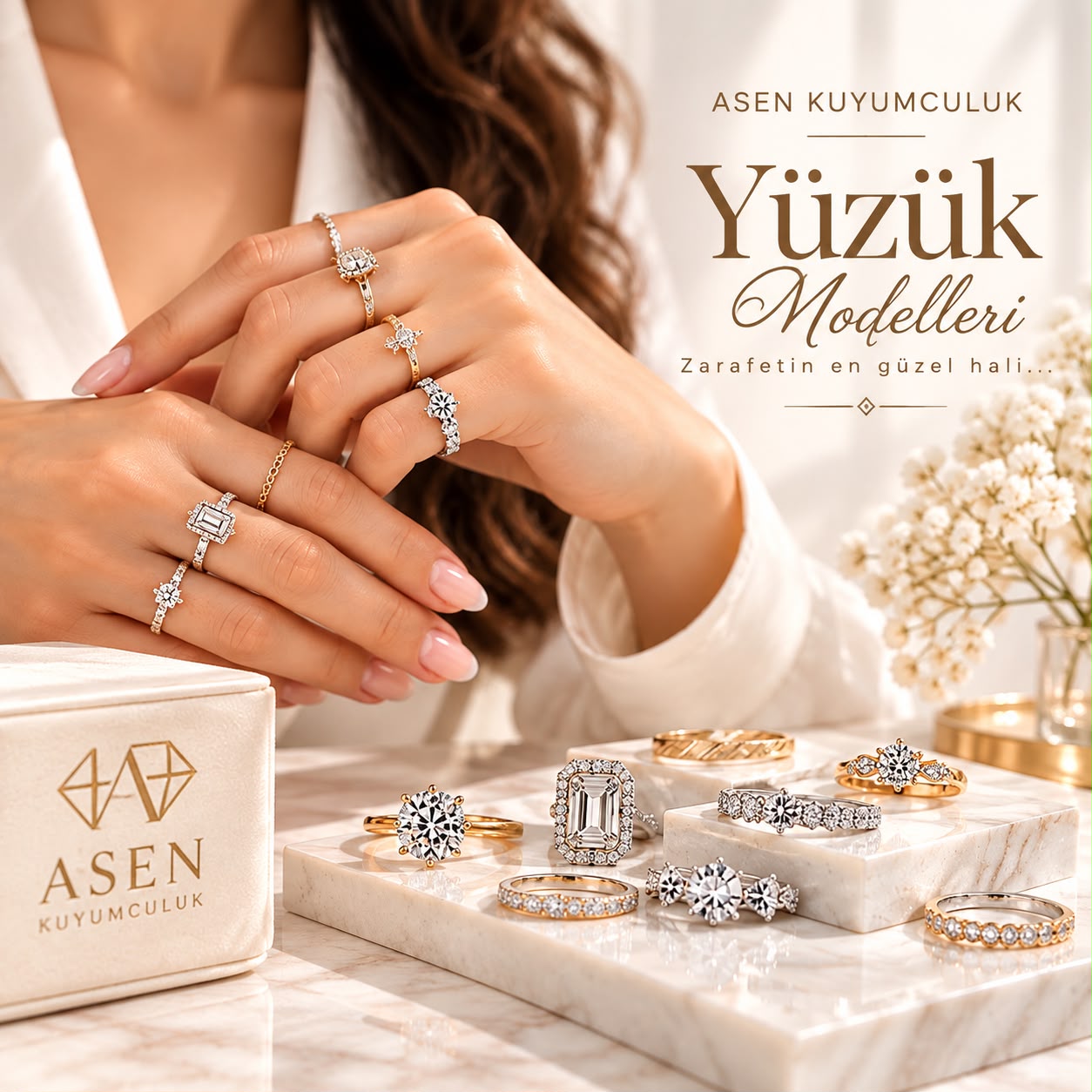 Asen Kuyumculuk Yüzük Modelleri