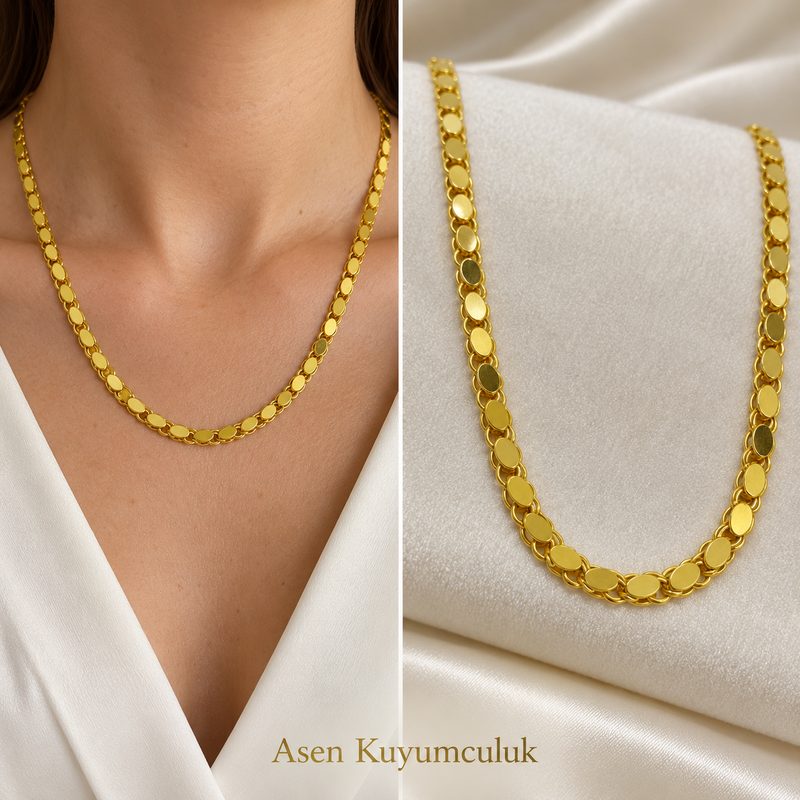 22 ayar zincir